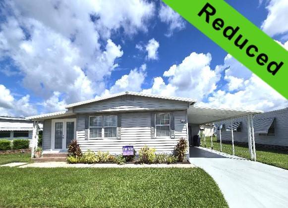 Ellenton, FL Mobile Home for Sale located at 488 Flamingo Lane Colony Cove